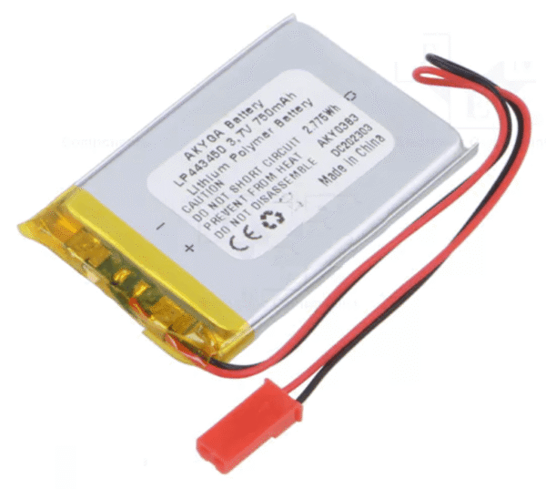 AKY-LP443450 AKYGA BATTERY-Re-battery Li-Po for PocketCW2
